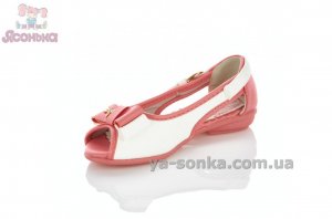 Закриті босоніжки для дівчинки