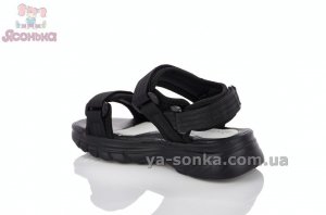 Черные сандалии для девочки
