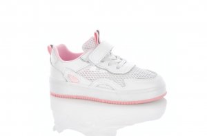 Детские белые кроссовки девочкам