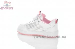 Детские белые кроссовки девочкам