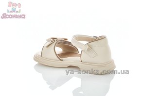 Сандалії з п'яткою для дівчинки