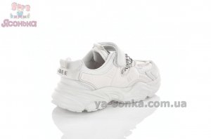 Светлые модные кроссовки девочкам