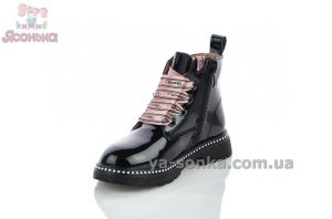 Ботинки лаковые для девочки
