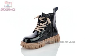 Ботинки лаковые для девочки