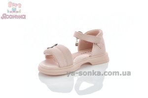 Сандалии с задником "бабочка" девочкам
