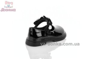 Черные туфли для маленьких девочек