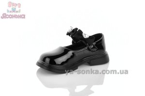 Черные туфли для маленьких девочек