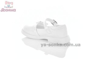 Белые лоферы для девочки