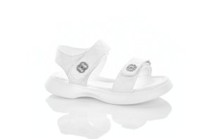 Белые сандалии девочке