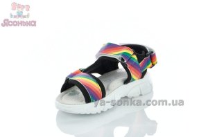 Босоножки "радуга" девочкам