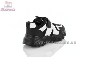 Черно-белые кроссовки детям