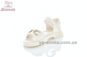 Светлые сандалии на девочек