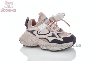 Кросівки на липучці для дівчинки