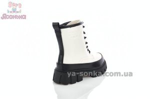 Молочные зимние ботинки девочкам