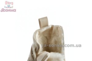 Модные зимние ботинки малышкам