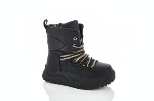 Сапожки з шнурівками зимові дівчатам