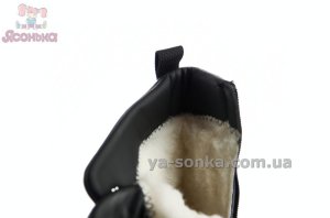 Сапожки з шнурівками зимові дівчатам