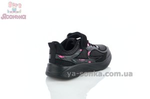 Чорні кросівки для дівчаток