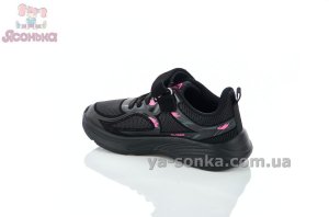 Чорні кросівки для дівчаток