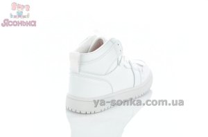 Высокие белые кроссовки для детей