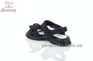 Черные босоножки для девочек