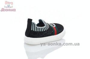 Детские текстильные мокасины