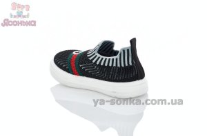 Детские текстильные мокасины