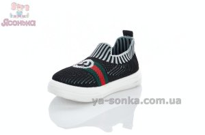 Детские текстильные мокасины