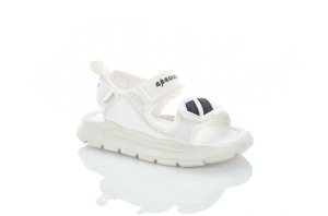 Белые спортивные босоножки детям