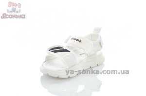 Белые спортивные босоножки детям