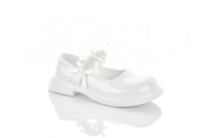 Белые нарядные туфли для девочки