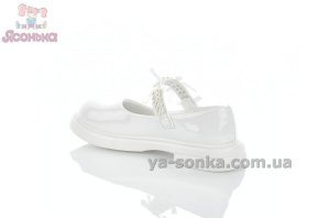 Белые нарядные туфли для девочки