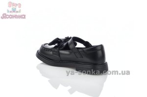 Черные лоферы для девочки
