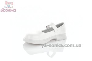 Светлые лоферы для девочки