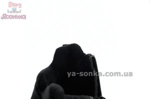 Чорні демісезонні ботінки Clibee хлопчикам