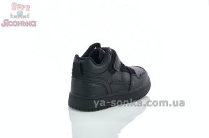 Высокие черные кроссовки детям Apawwa