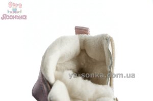 Ботинки зимние Clibee для маленьких девочек