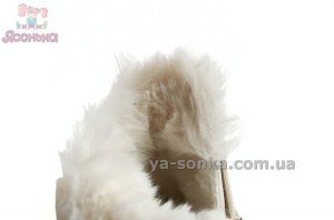 Сапожки зимние на двух липучках для девочек