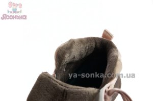 Высокие кроссовки Apawwa с флисом девочкам