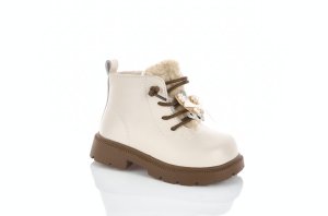 Ботинки маленьким девочкам с тонким мехом