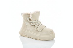 Модные ботинки с толстыми шнурками девочкам