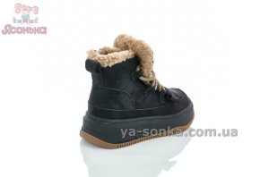 Модные черные ботинки девочкам