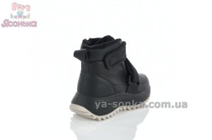 Черные зимние ботинки Clibee спорт-шик для девочек