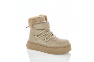 Світле дитяче зимове взуття Clibee для дівчат