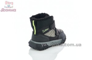 Зимові черевики Clibee з хутром на липучках для хлопчиків
