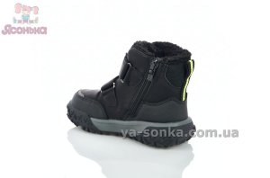 Зимові черевики Clibee з хутром на липучках для хлопчиків