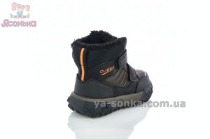 Зимові черевики Clibee з хутром на липучках для хлопчиків