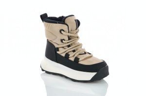 Сапожки зимові з товстою шурівкою для дівчаток