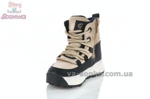 Сапожки зимові з товстою шурівкою для дівчаток