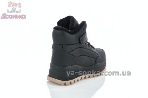 Дитяче зимове взуття чорного кольору для дівчат